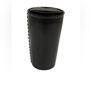 Starbucks Black Ceramic Studded Tumbler ~ Size 10oz. ~ Like New